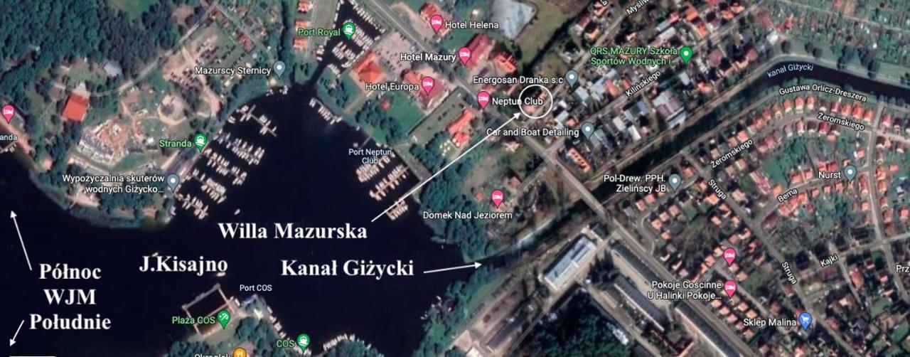 Apartament Willa Mazurska 5 Giżycko Eksteriør billede
